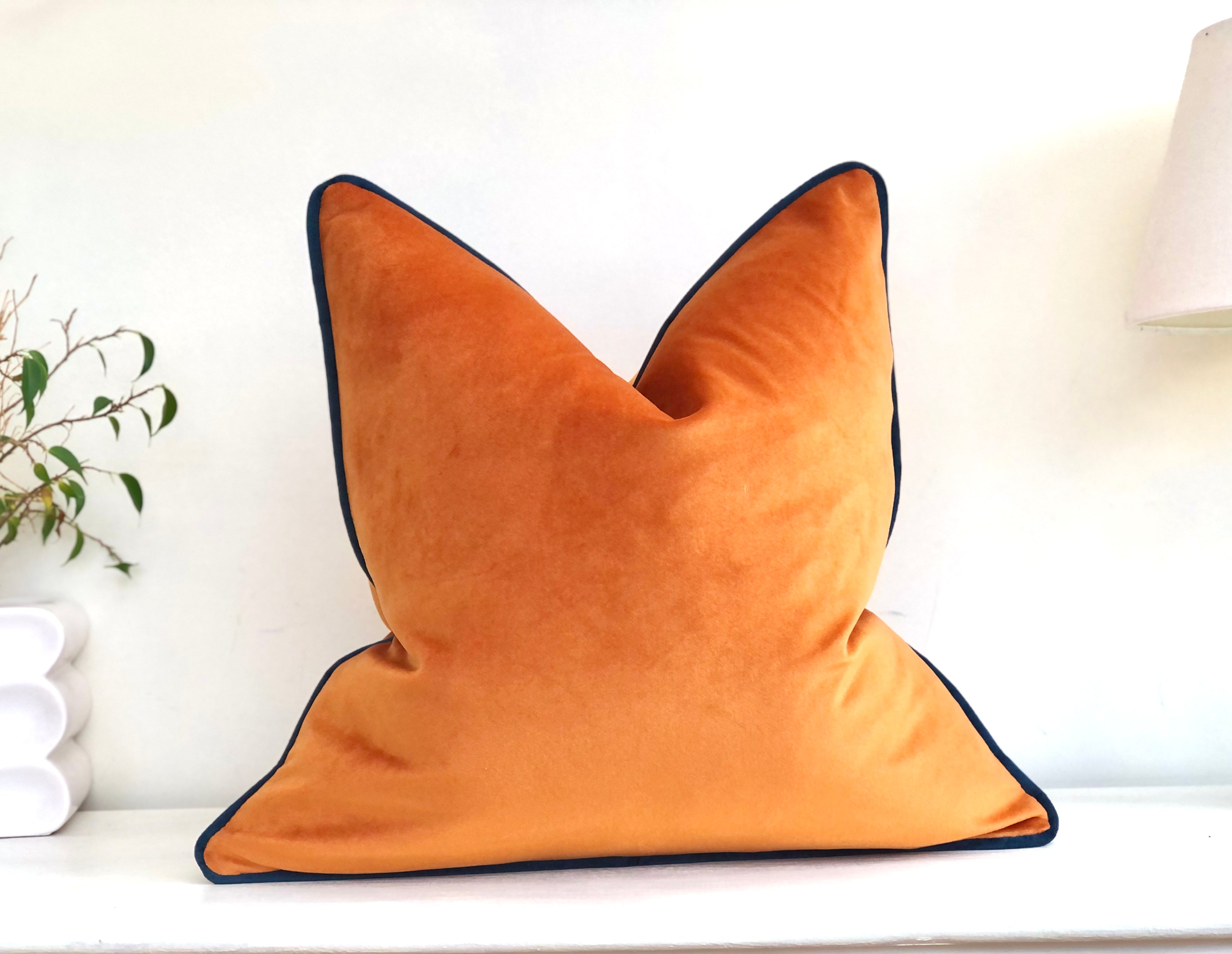 Orange Cushions Vibrant Home Decor Shop Now thecosycushionshop