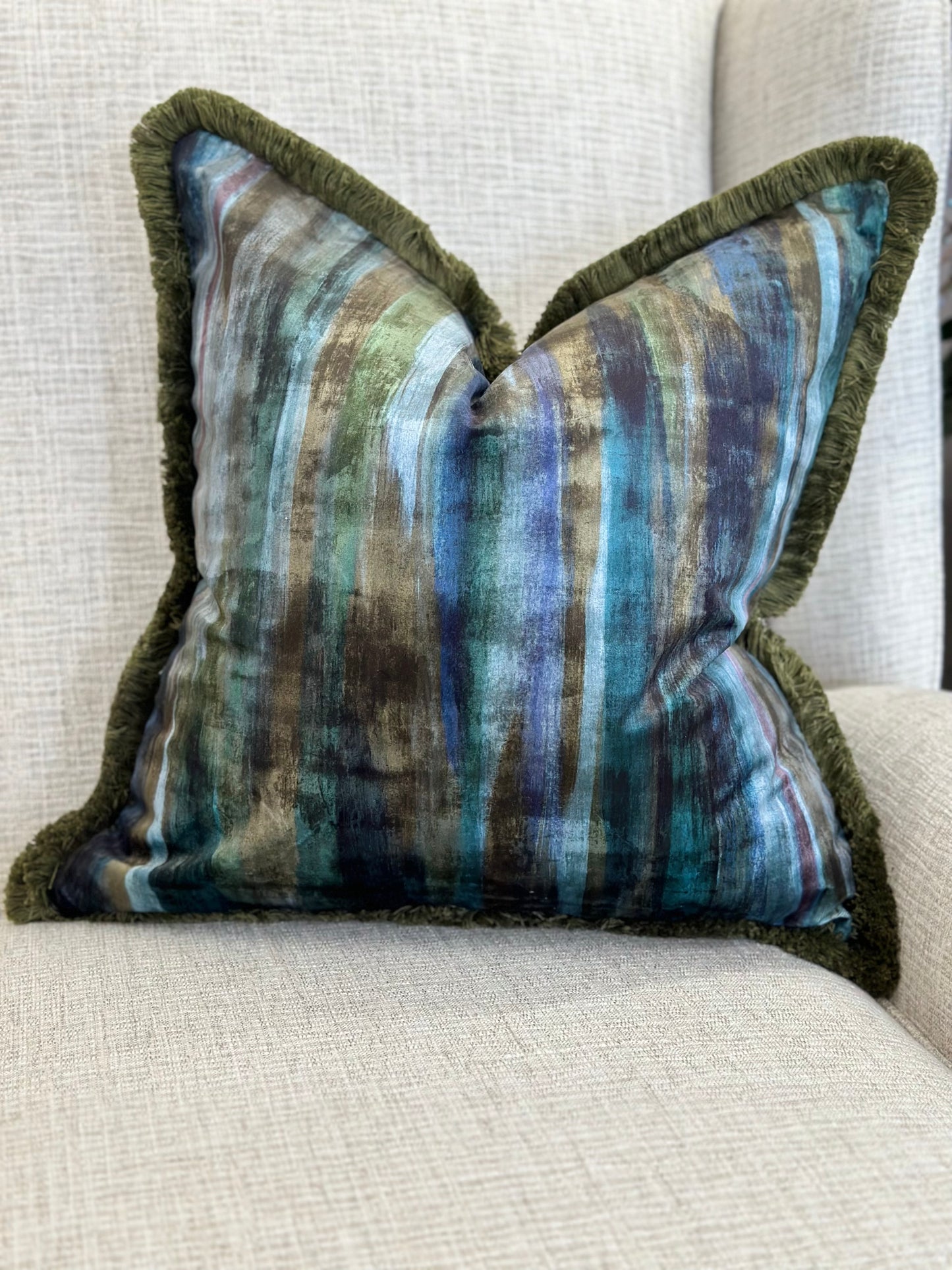 Bali Fringed Cushion Cover - Limited Stock