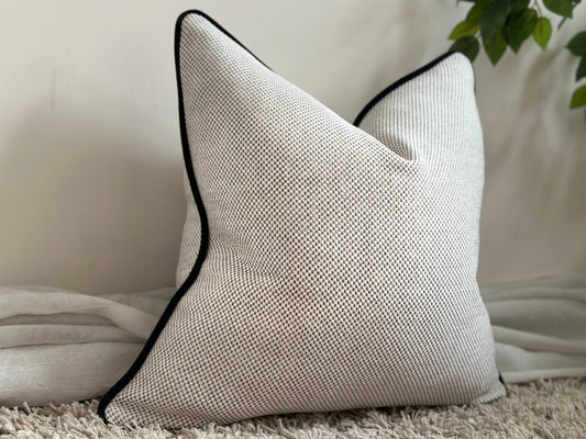 Modern cushions, luxury neutral  interiors