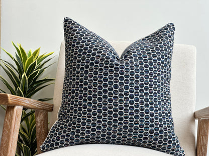 Blue decorative Cushion Cover 45cm x 45cm- Last 2