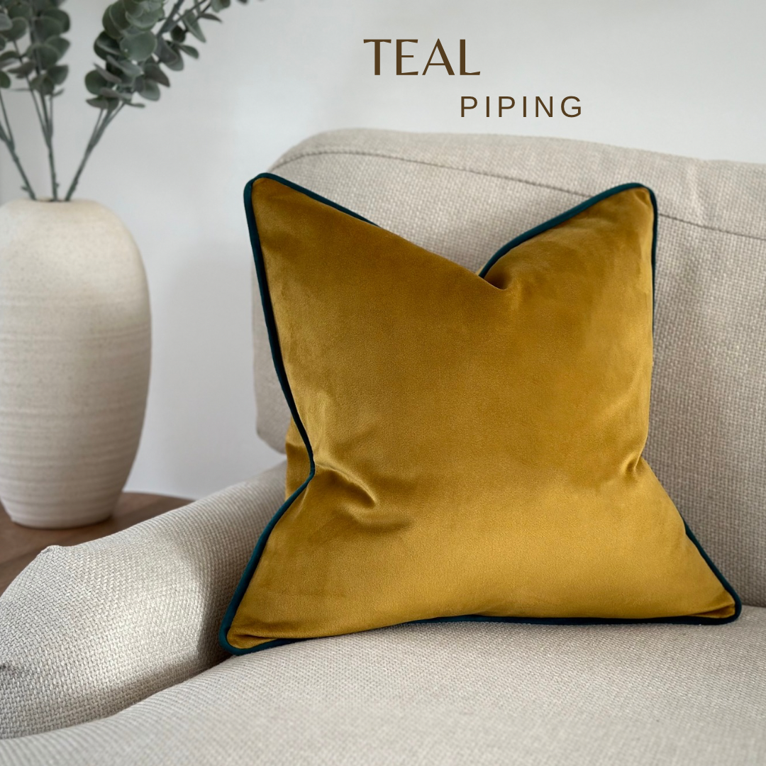 Gold mustard cushions hotsell