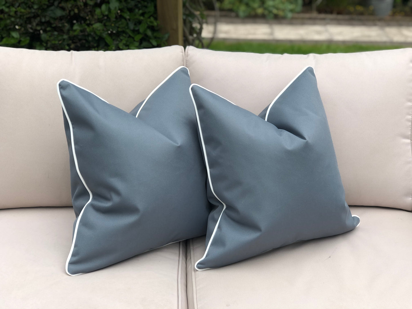 Grey outdoor cushion cover 45x45cm - last 2