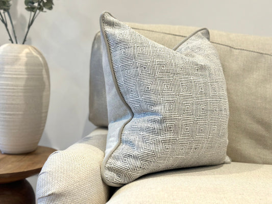 Big silver cushions best sale