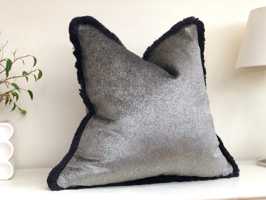 glamorous grey cushions